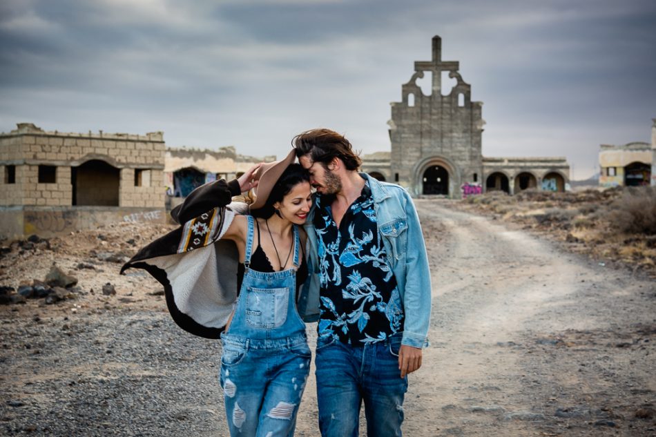 Photo of couple taken in Abades, in the Island of Tenerife