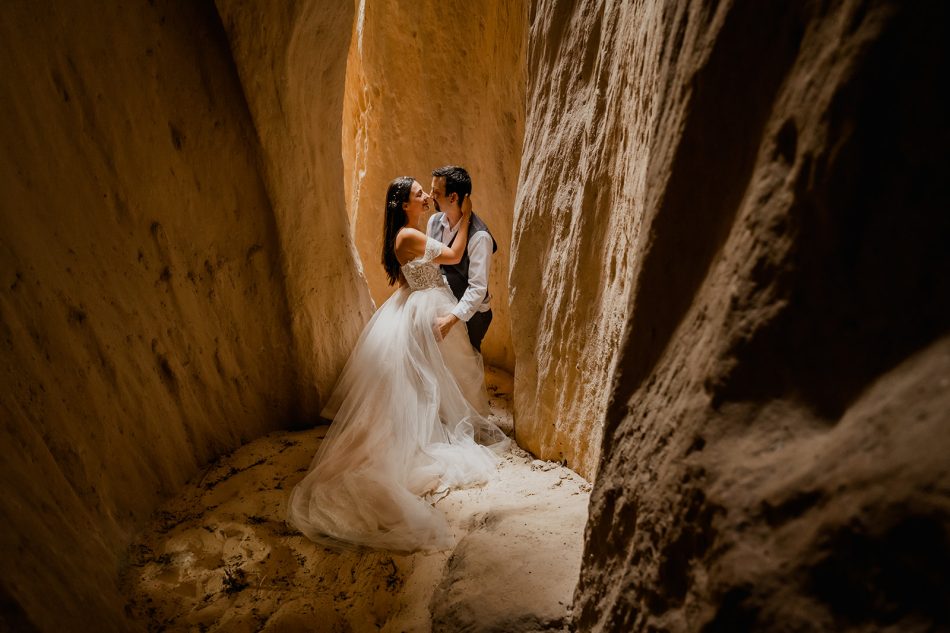 Wedding photo taken in Porto Santo Island